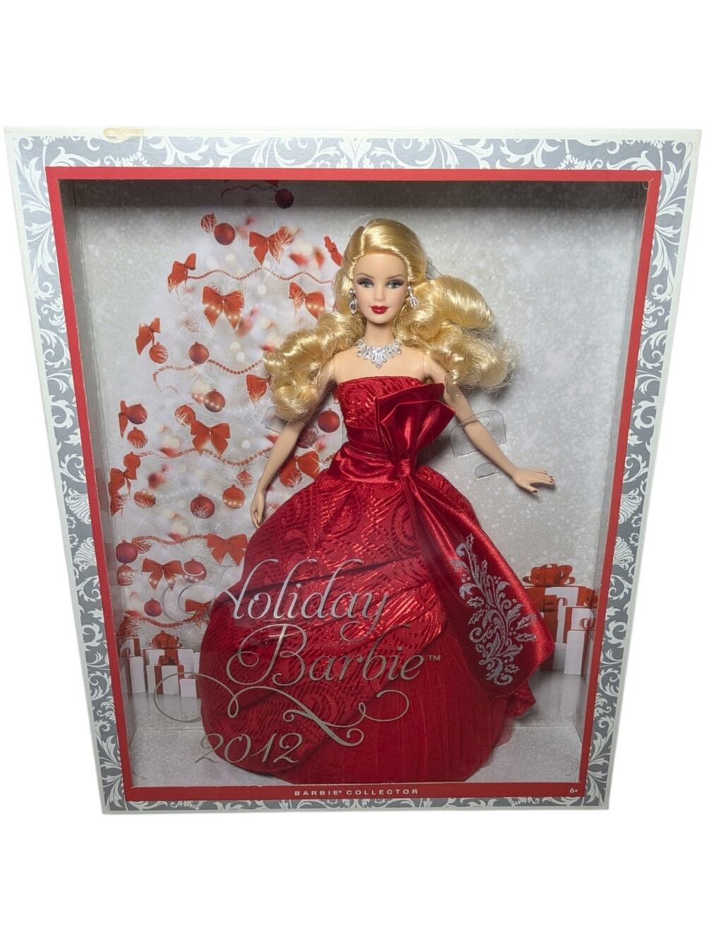 2012 Holiday Barbie Doll Mattel Collector Edition New In Box Gown W3465